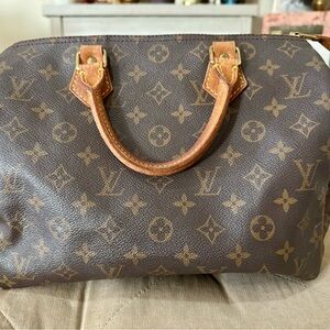 Louis Vuitton Brown Monogram Speedy
